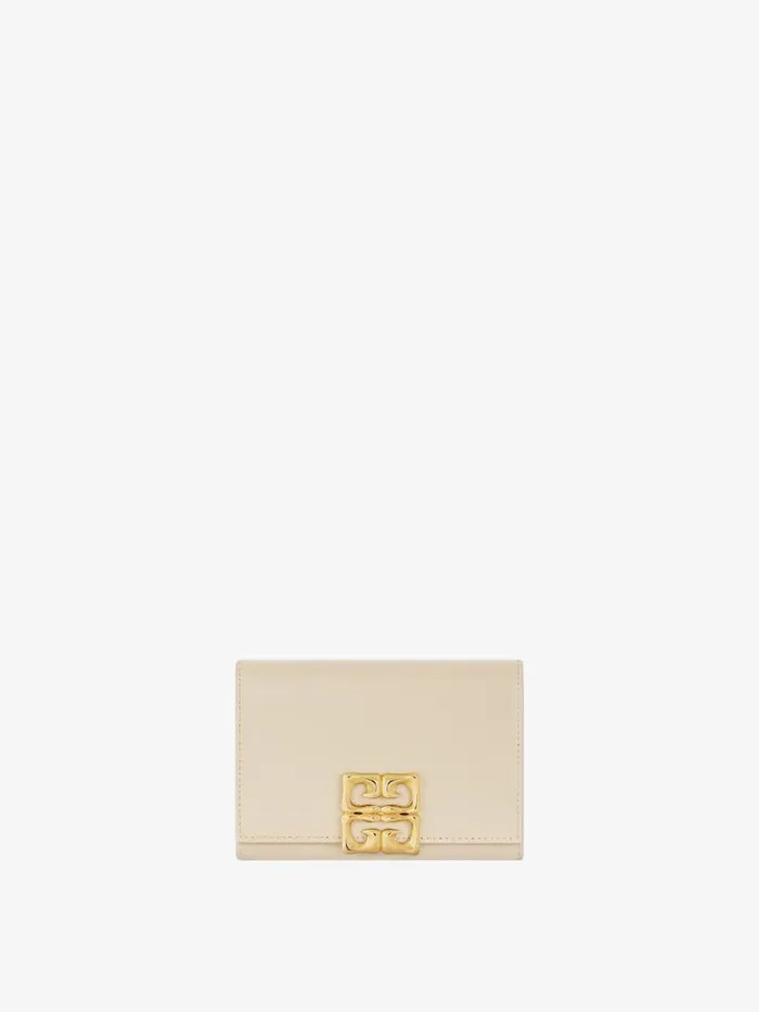 4g Liquid Wallet In Box Leather Natural Beige Women Givenchy Wallets and Card Holders
