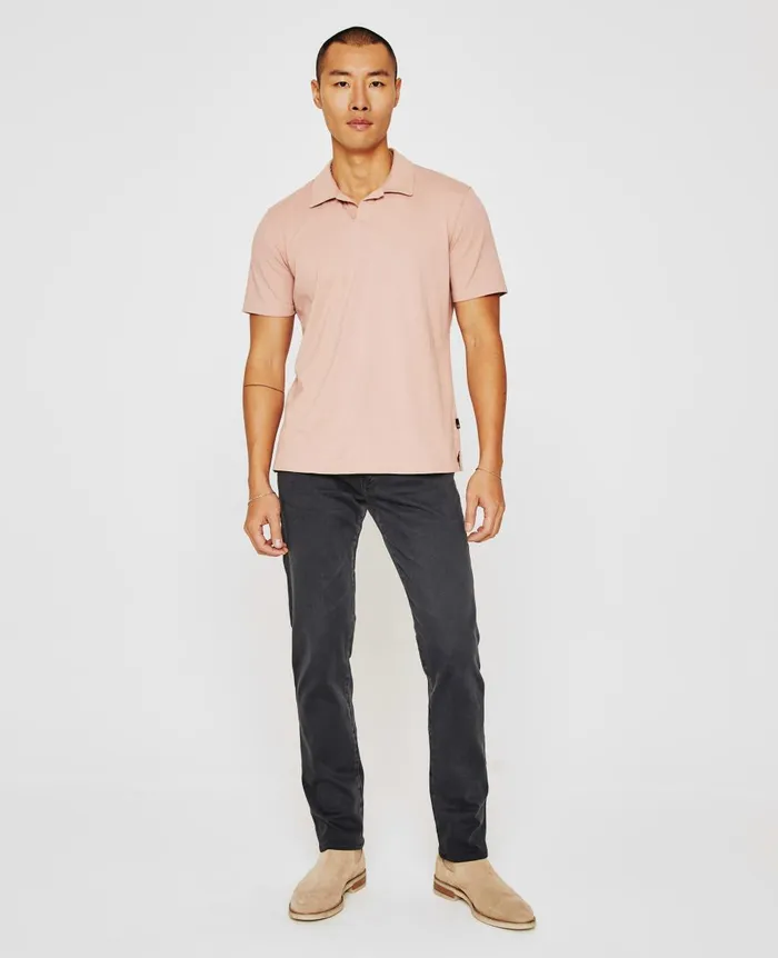 AG Jeans Bryce Johnny Collar Rose Cloud Men Polos AG Jeans Bryce Johnny Collar Rose Cloud Men Polos