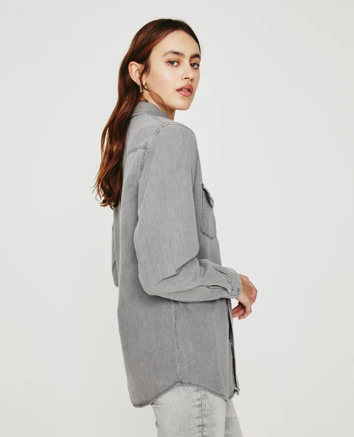 AG Jeans Dakotah Shirt Lunar Women Tops and Shirts AG Jeans Dakotah Shirt Lunar Women Tops and Shirts