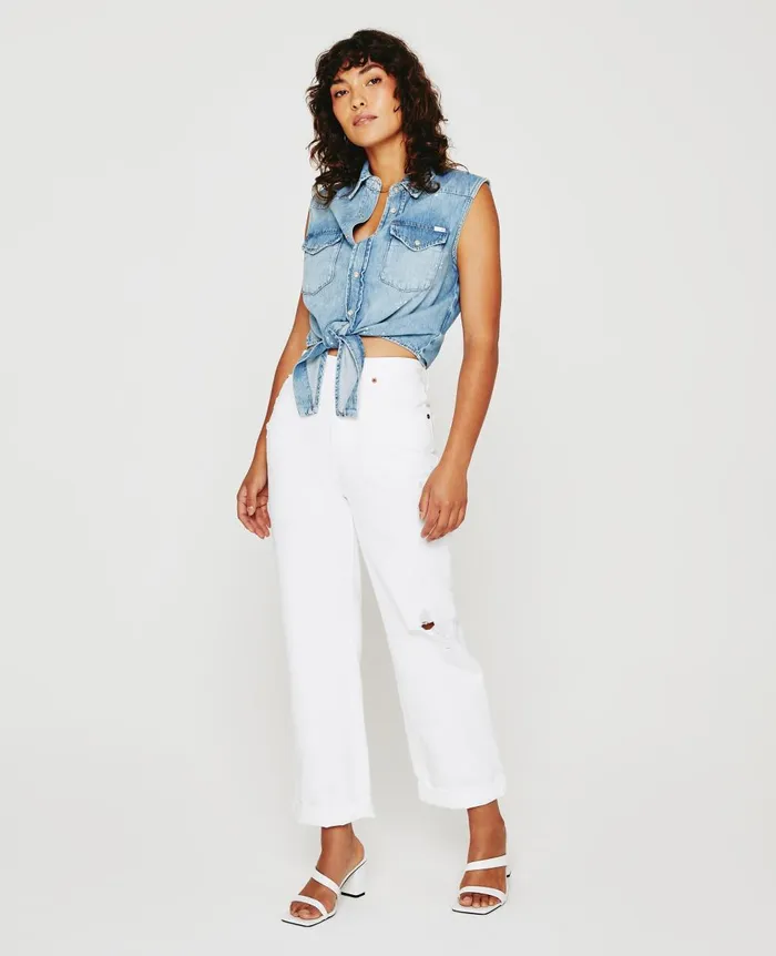 AG Jeans Dakotah Tie Waverly Drive Women Tops and Shirts AG Jeans Dakotah Tie Waverly Drive Women Tops and Shirts