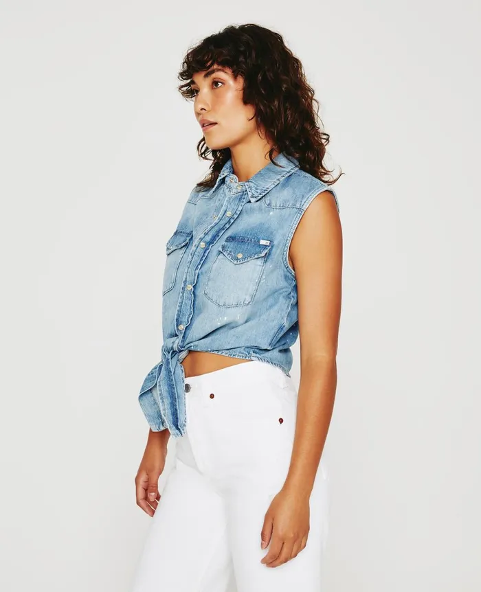 AG Jeans Dakotah Tie Waverly Drive Women Tops and Shirts AG Jeans Dakotah Tie Waverly Drive Women Tops and Shirts