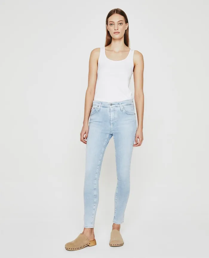 AG Jeans Farrah Skinny Ankle 21 Years Coastline Women Denim