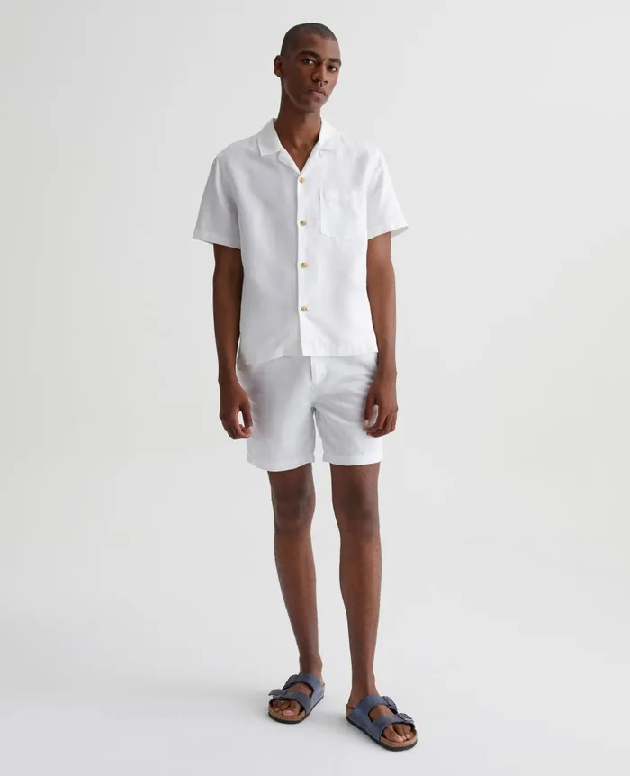 AG Jeans Foster Shirt White Men Shirts AG Jeans Foster Shirt White Men Shirts