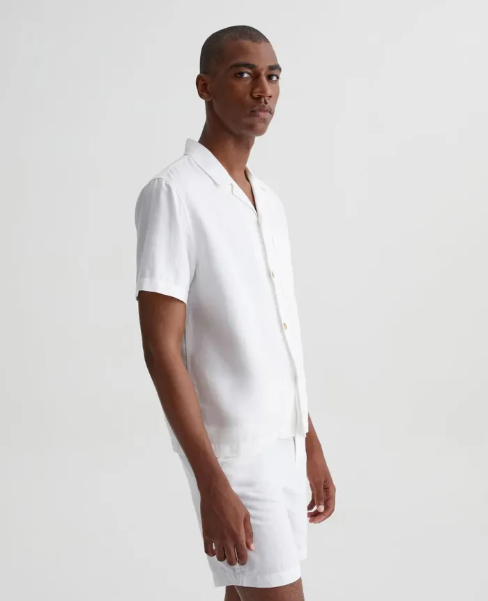 AG Jeans Foster Shirt White Men Shirts AG Jeans Foster Shirt White Men Shirts