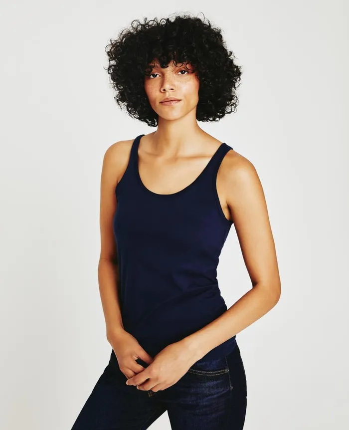 AG Jeans Jagger Tank Deep Navy Women Tees and Tanks AG Jeans Jagger Tank Deep Navy Women Tees and Tanks