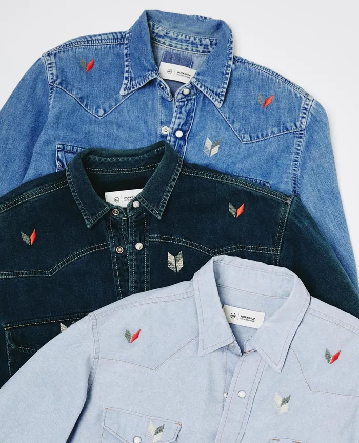 AG Jeans Jasper Shirt Eb Broken Arrow Vintage Blue WomenMen Tops and Shirts AG Jeans Jasper Shirt Eb Broken Arrow Vintage Blue WomenMen Tops and Shirts
