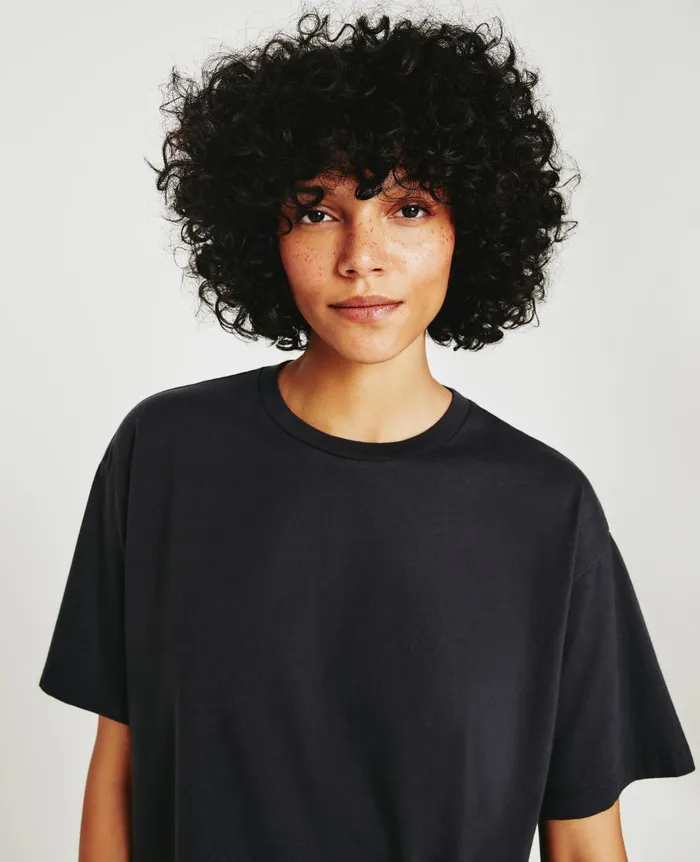 AG Jeans Karter ExBoyfriend Ink Stone Women Tees and Tanks AG Jeans Karter ExBoyfriend Ink Stone Women Tees and Tanks