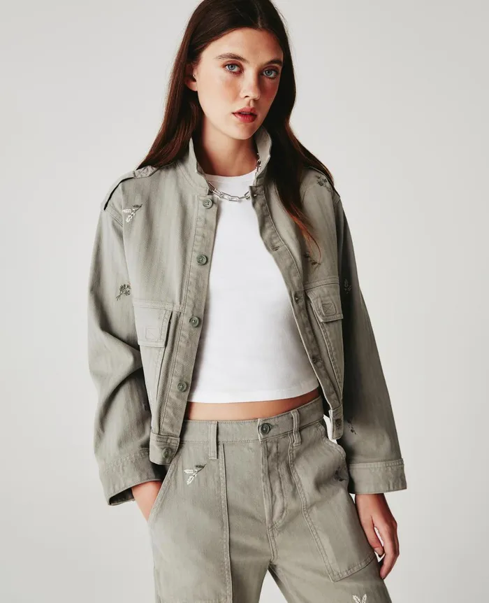 AG Jeans Mirah Utility Eb Super Bloom Rocky River Women Jackets