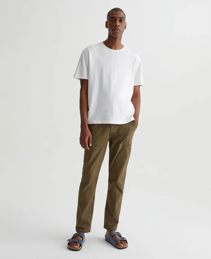 AG Jeans Wells Fatigue Sulfur Shady Moss Men Pants