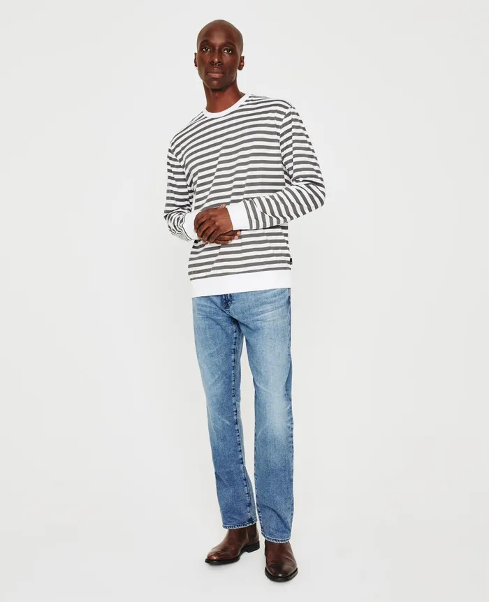 AG Jeans Wesley Pullover True Whitefolkestone Grey Men Sweatshirts AG Jeans Wesley Pullover True Whitefolkestone Grey Men Sweatshirts