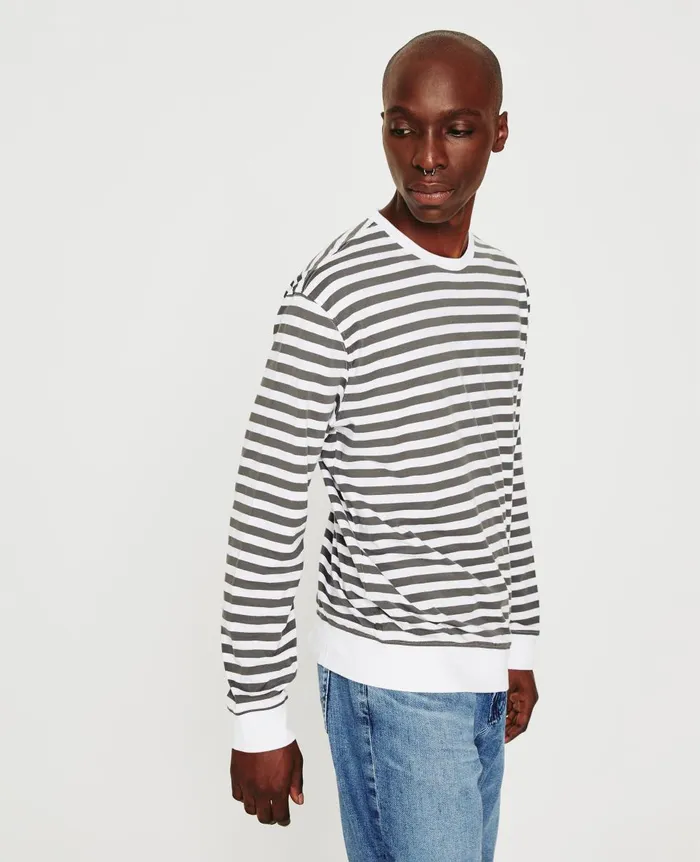 AG Jeans Wesley Pullover True Whitefolkestone Grey Men Sweatshirts AG Jeans Wesley Pullover True Whitefolkestone Grey Men Sweatshirts
