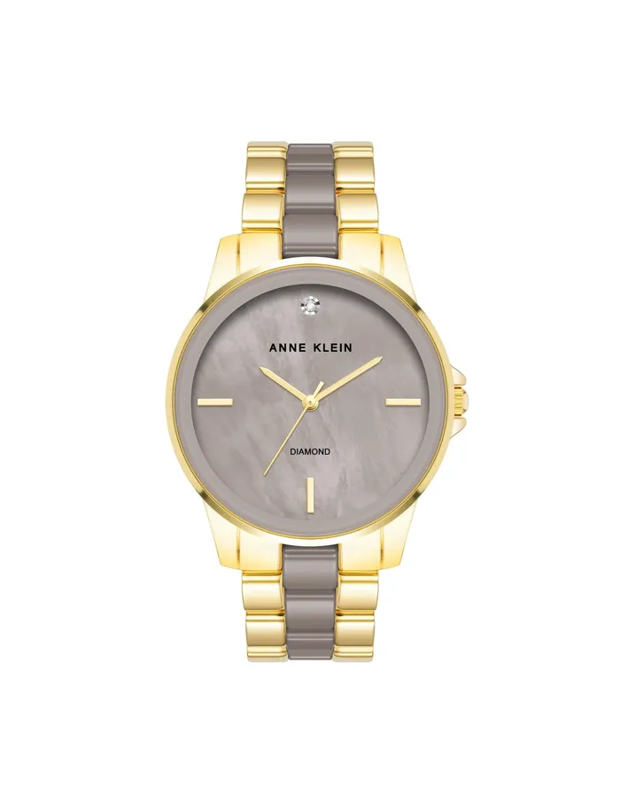 Anne Klein Diamond Accented Ceramic Boyfriend Watch Taupe Women Watches 038 Jewelry Anne Klein Diamond Accented Ceramic Boyfriend Watch Taupe Women Watches 038 Jewelry