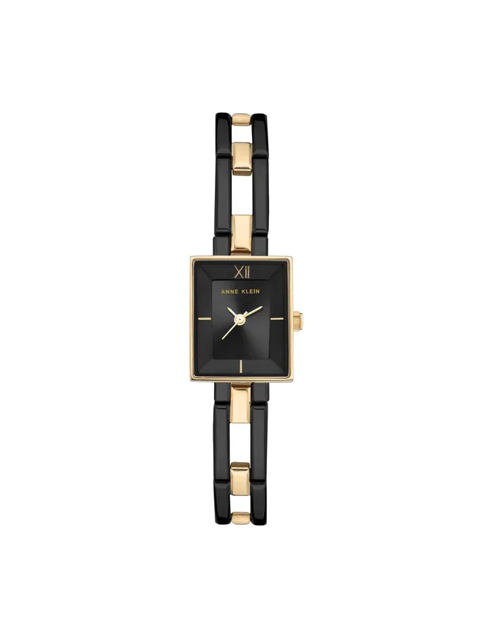 Anne Klein Iconic Rectangular Case Bangle Watch Black Women Watches 038 Jewelry Anne Klein Iconic Rectangular Case Bangle Watch Black Women Watches 038 Jewelry