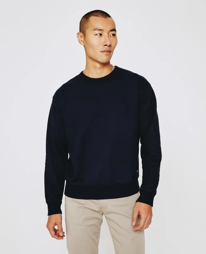 Arc Crew Deep Navy Men AG Jeans Tees