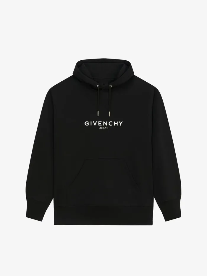 Archetype Slim Fit Hoodie In Fleece Black Men Givenchy Sweatshirts and Hoodies Archetype Slim Fit Hoodie In Fleece Black Men Givenchy Sweatshirts and Hoodies