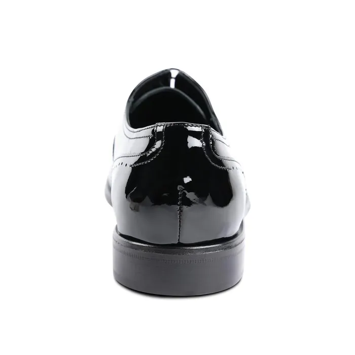 Arno Sera PlainToe Balmoral Oxford 8211 Black Patent Men Bruno Magli Laceups and Oxfords