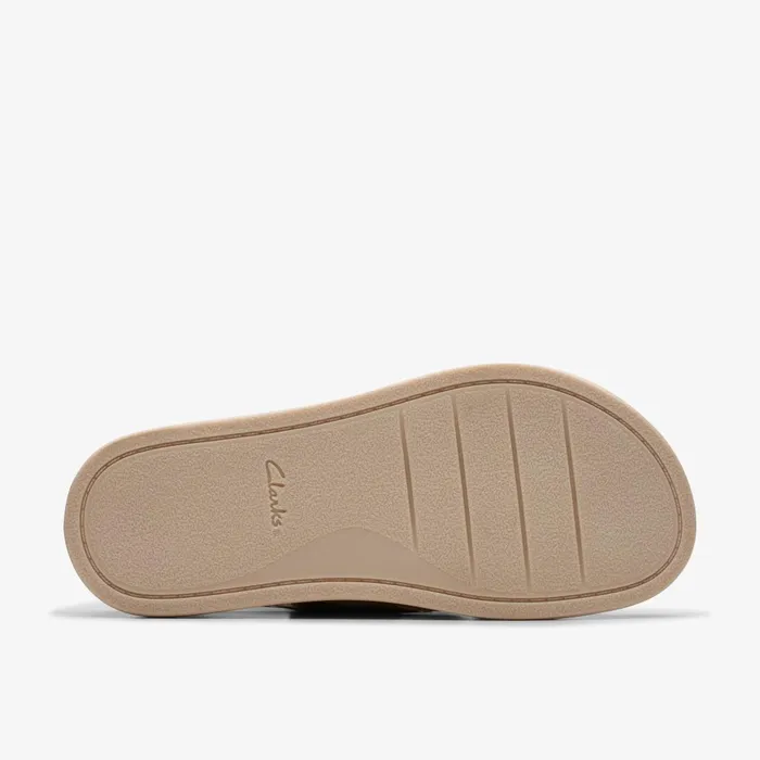 Arwell Sling Stone Nubuck Women Clarks Sandals and Flip Flops