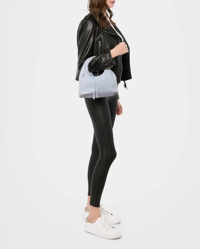 Aura Handheld Breeze Blue Nubuck Women Aimee Kestenberg Satchels