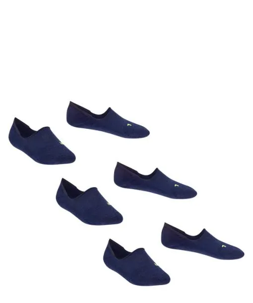 Babies and Kids Cool Kick 3Pack Kids No Show Socks Marine FALKE No Show Socks