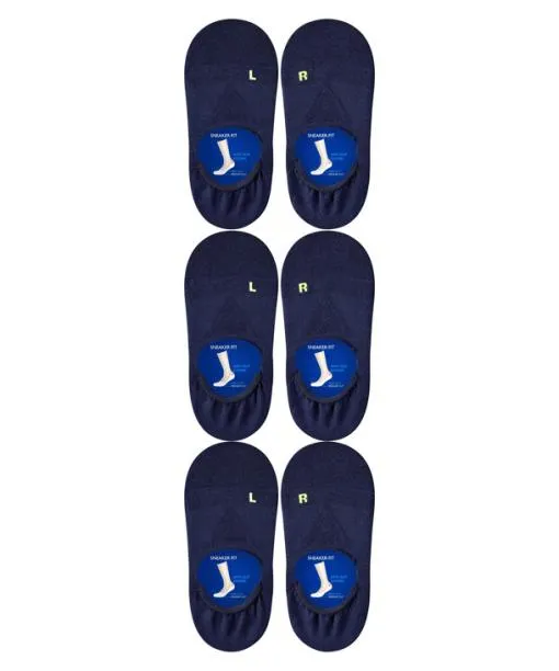 Babies and Kids Cool Kick 3Pack Kids No Show Socks Marine FALKE No Show Socks
