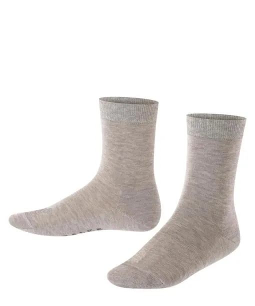 Babies and Kids Cotton Finesse Kids Socks Concrete Mel FALKE Socks