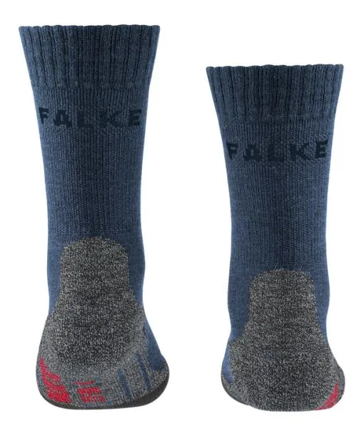Babies and Kids TK2 Kids Trekking Socks Dark Blue FALKE Running and Trekking Socks