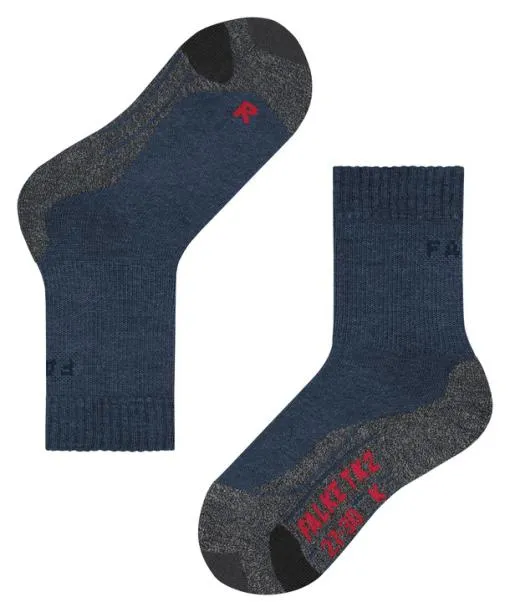 Babies and Kids TK2 Kids Trekking Socks Dark Blue FALKE Running and Trekking Socks