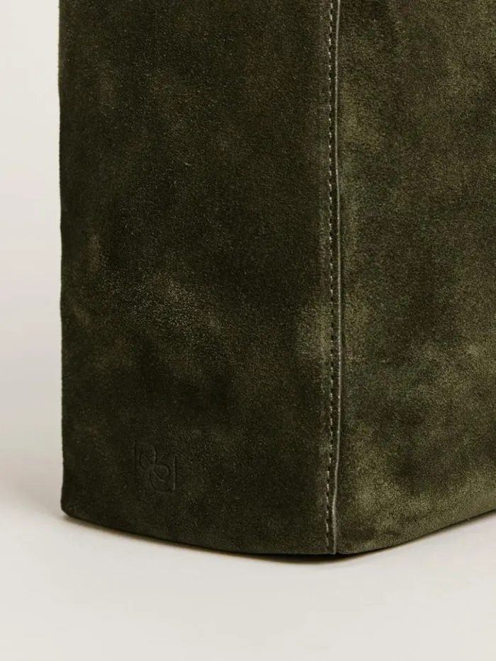 Bags The Reformation Medium Vittoria Tote Bag Leccio Suede