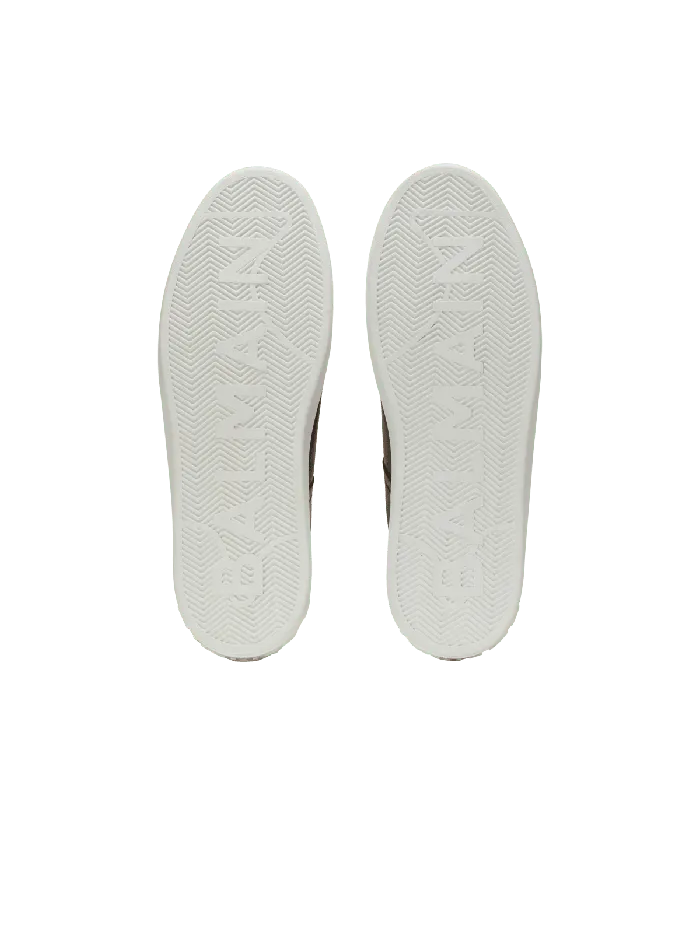 Balmain Sneakers Men BCourt Signature Calfskin Sneakers Black