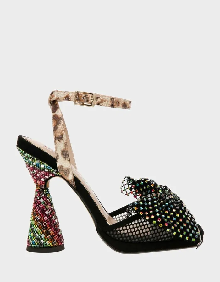 Betsey Johnson Women AISHA BLACK MULTI