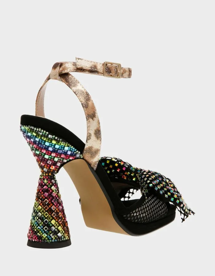 Betsey Johnson Women AISHA BLACK MULTI