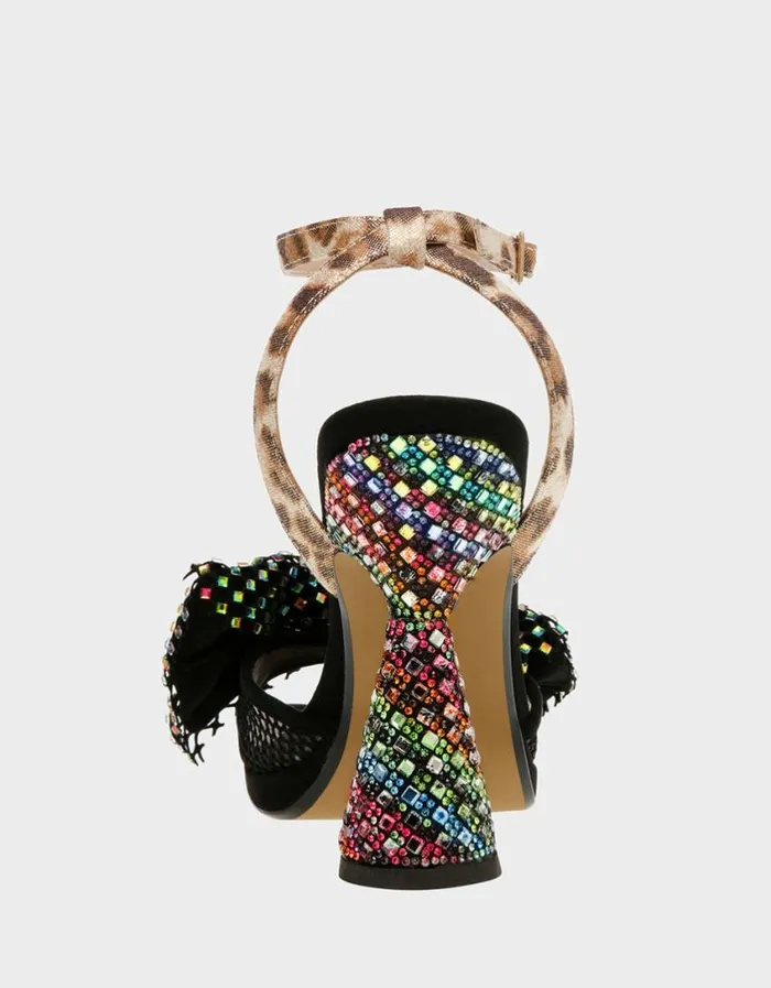 Betsey Johnson Women AISHA BLACK MULTI