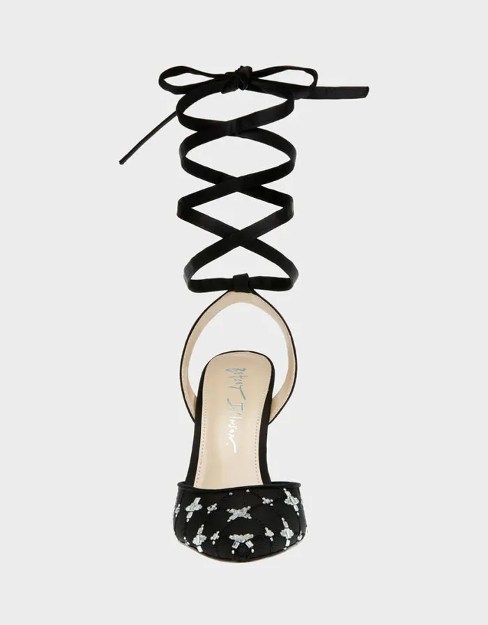 Betsey Johnson Women ANGEL BLACK Black
