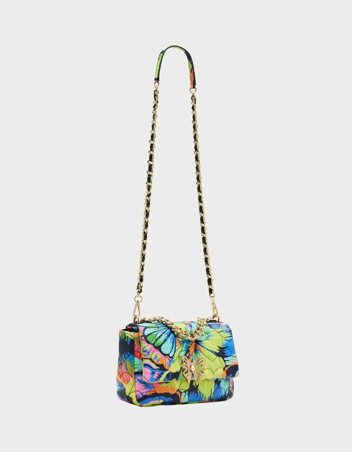 Betsey Johnson Women BUTTERFLY PUFFED FLAP BAG MULTI Betsey Johnson Women BUTTERFLY PUFFED FLAP BAG MULTI