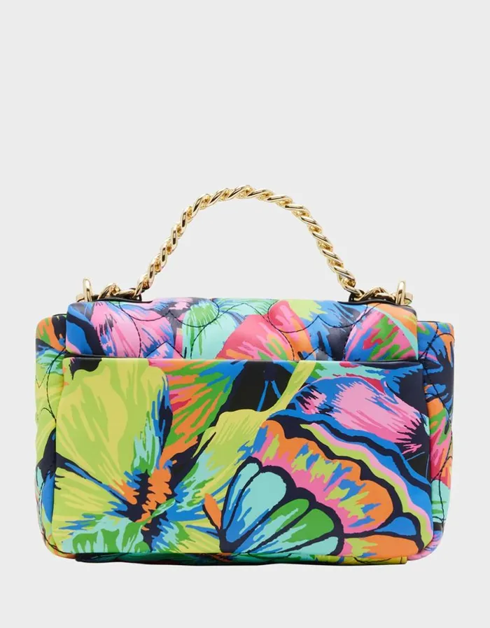 Betsey Johnson Women BUTTERFLY PUFFED FLAP BAG MULTI Betsey Johnson Women BUTTERFLY PUFFED FLAP BAG MULTI