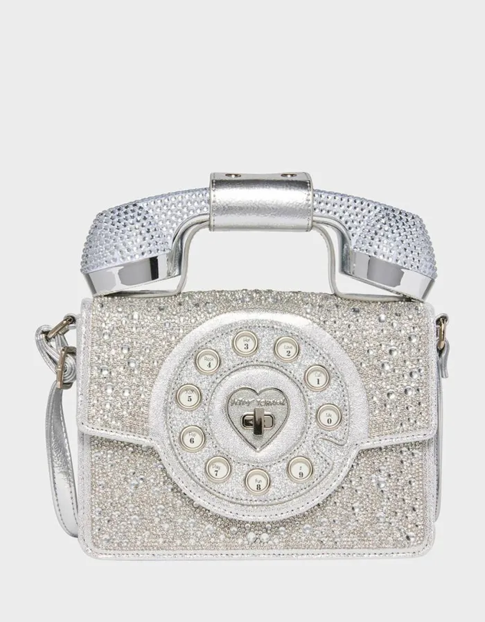 Betsey Johnson Women KITSCH MILLION STARS PHONE BAG SILVER Silver Betsey Johnson Women KITSCH MILLION STARS PHONE BAG SILVER Silver