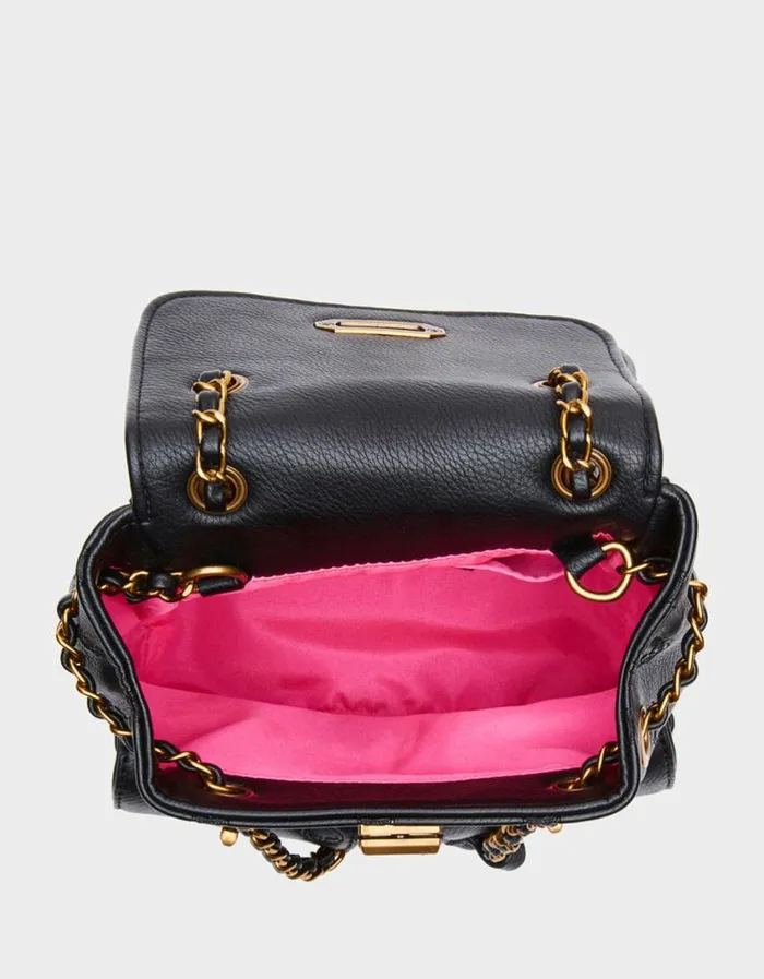Betsey Johnson Women SKULLICIOUS MINI BACKPACK BLACK Black Betsey Johnson Women SKULLICIOUS MINI BACKPACK BLACK Black