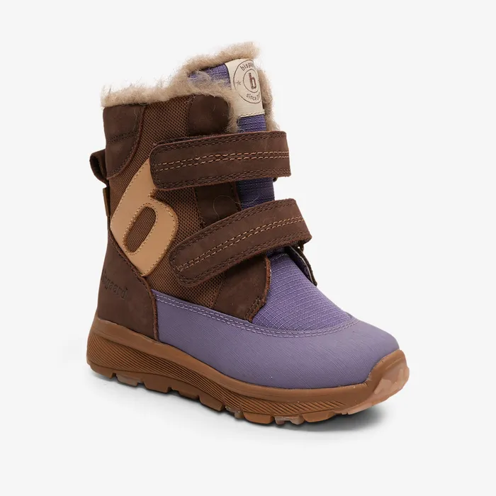 bisgaardshoes Boots BABY spencer tex plum Purple