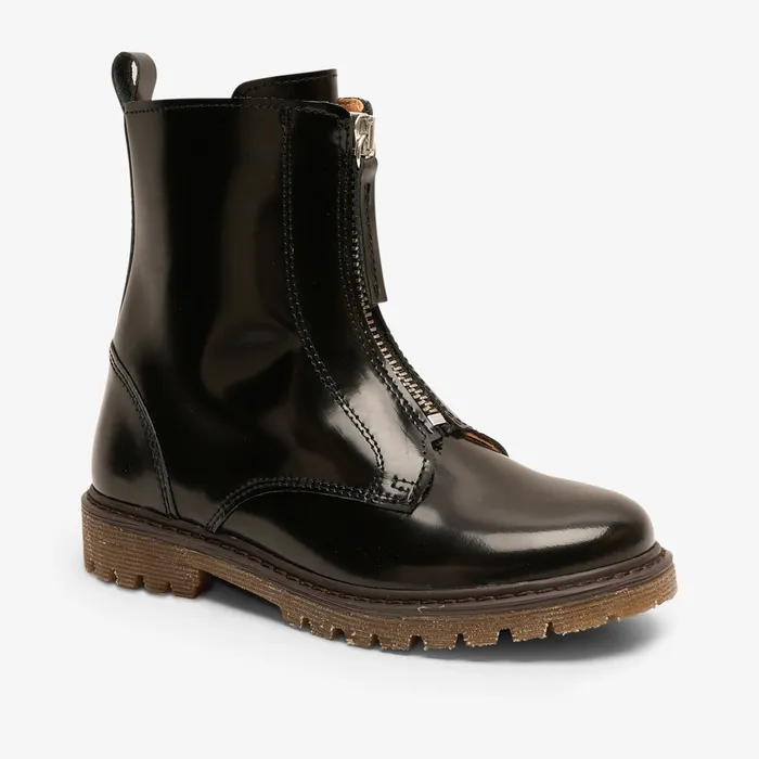 bisgaardshoes Winter boots KIDS nora black polido Black