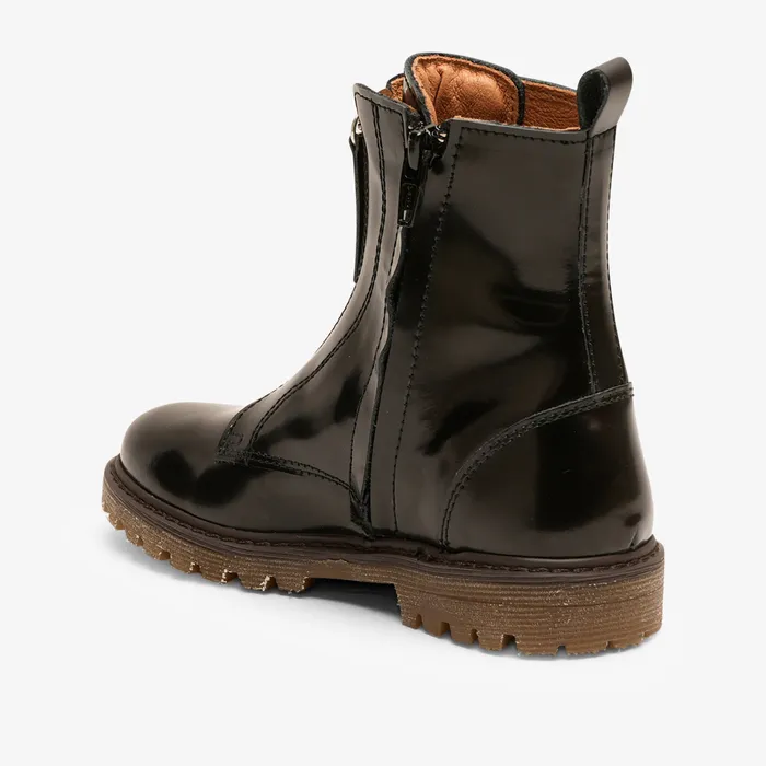 bisgaardshoes Winter boots KIDS nora black polido Black