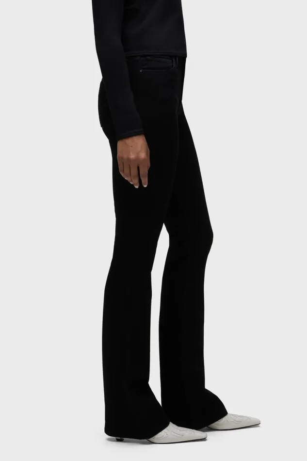 Bootcut Women Hudson Jeans Barbara HighRise Bootcut Jean Black