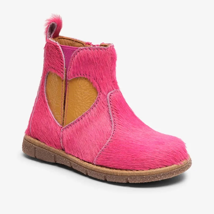 Boots maggie flamingo fur Pink bisgaardshoes KIDS