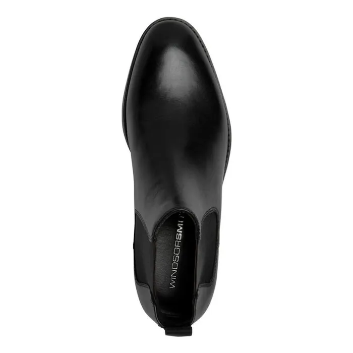 Boots Men Windsor Smith DANIELE BLACK LEATHER BOOTS Boots Men Windsor Smith DANIELE BLACK LEATHER BOOTS