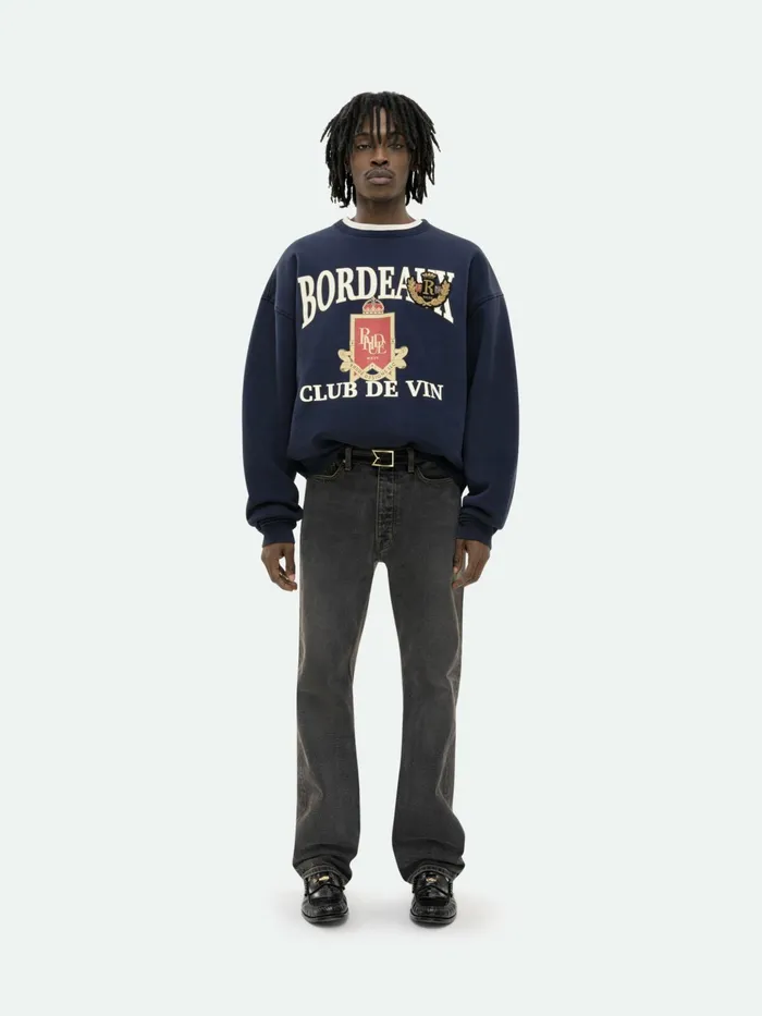 BORDEAUX CREWNECK Men Rhude Sweatshirts