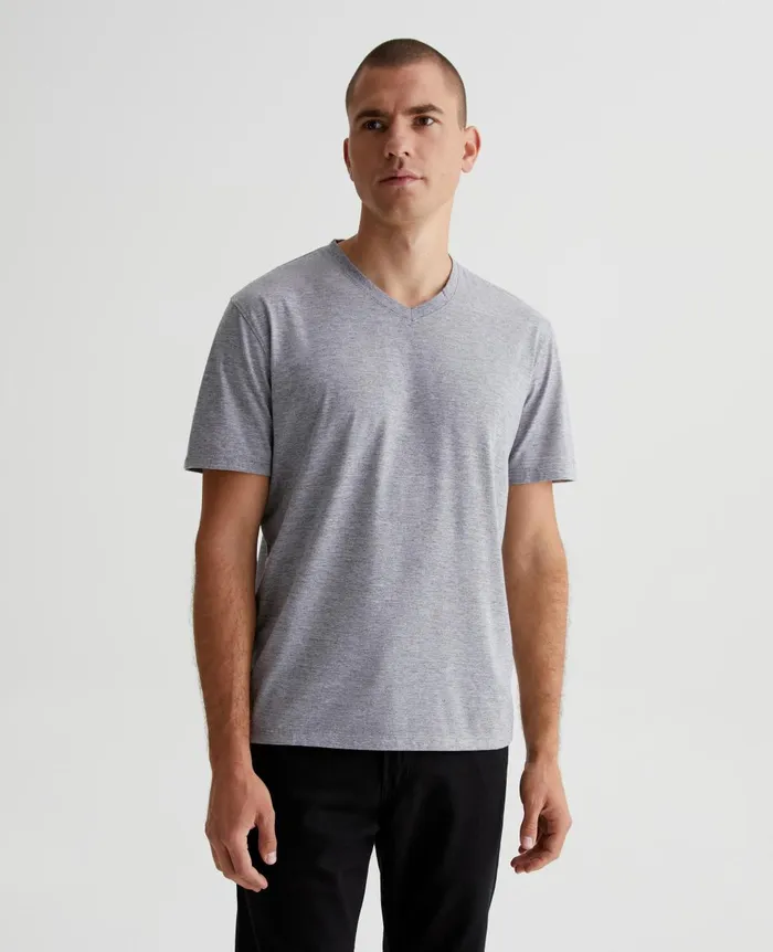 Bryce Vee Heather Grey Men AG Jeans Tees