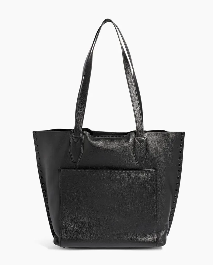 Busy Bee Unlined Tote Black Shiny Black Women Aimee Kestenberg Tote Bags