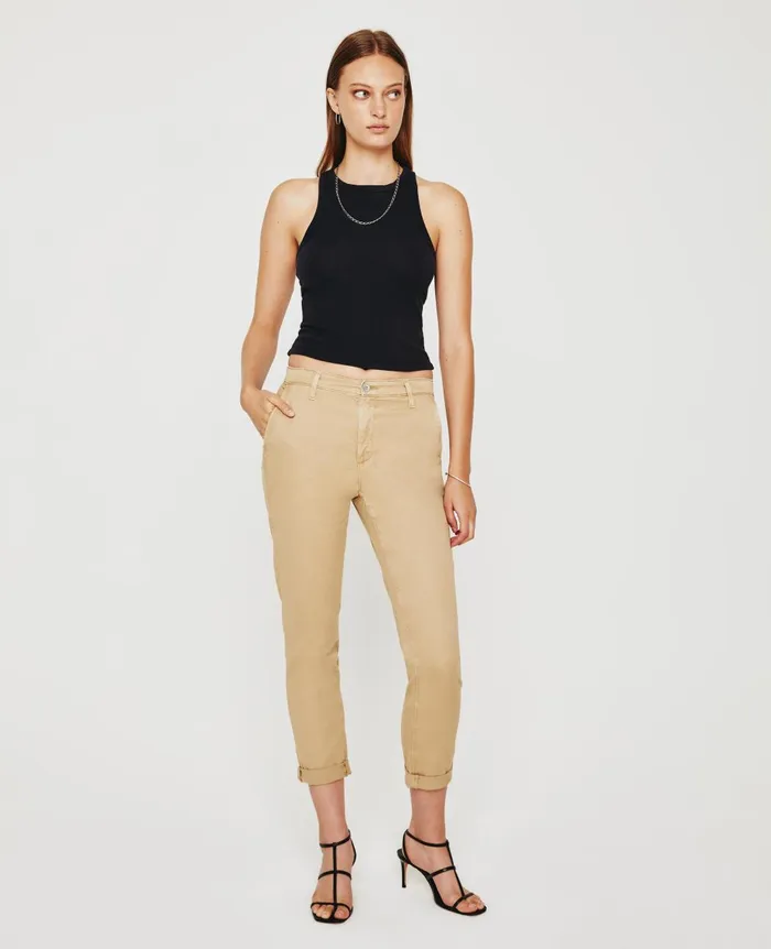 Caden Sulfur Toasted Almond Women AG Jeans Pants