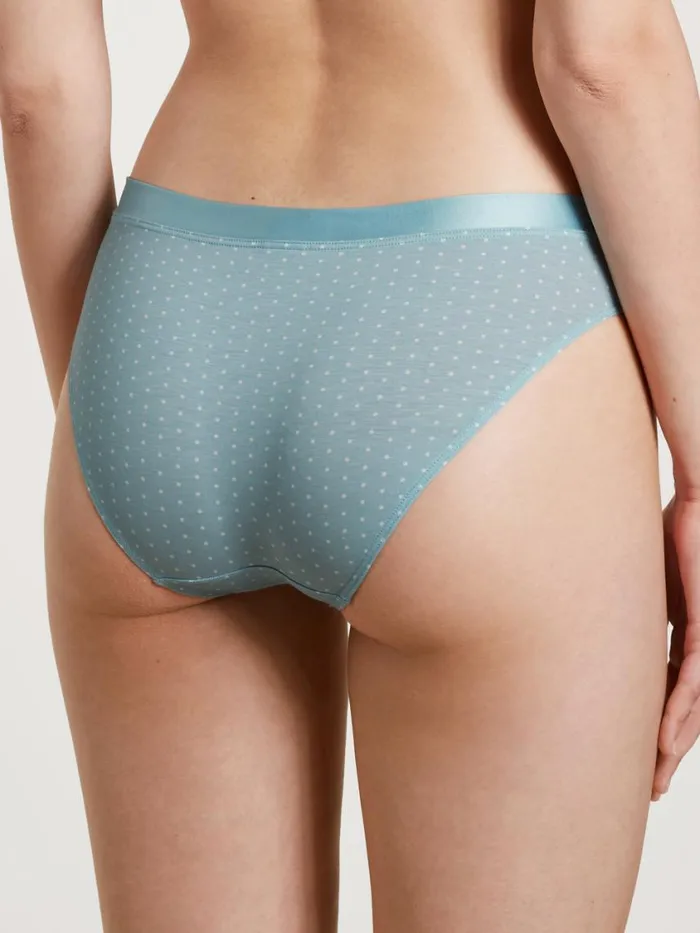 CALIDA Bottoms Women Brief Blue Satin
