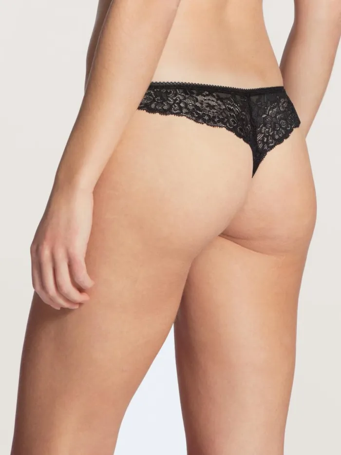 CALIDA Bottoms Women String Low Cut Schwarz