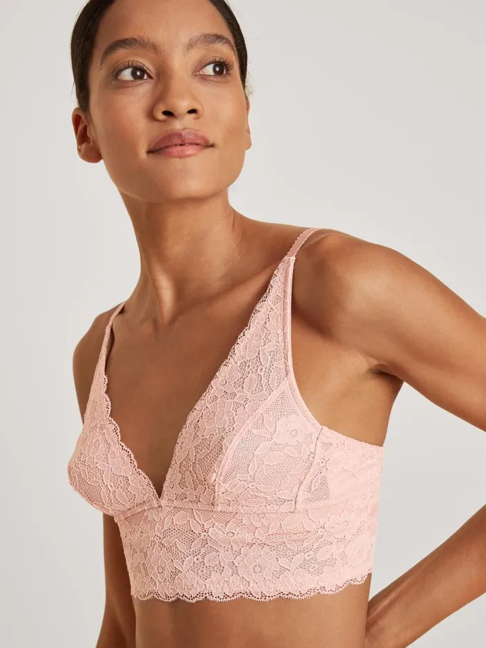 CALIDA Bras Women Soft Bra Cradle To Cradle Certified Peach Rose